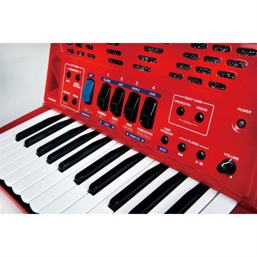 Roland 【専用キャリングバッグセット】ローランド Vアコーディオン 電子 ピアノ式 26鍵盤 FR-1X RD【カラー：レッド】 画像2