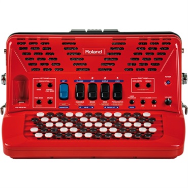 Roland 【専用キャリングバッグセット】ローランド Vアコーディオン 電子 ボタン式 FR-1Xb RD【カラー：レッド】 画像2