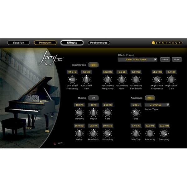 SYNTHOGY Ivory II Italian Grand Upgrade (アップグレード版)(オンライン納品)(2時間以内に納品) 画像2