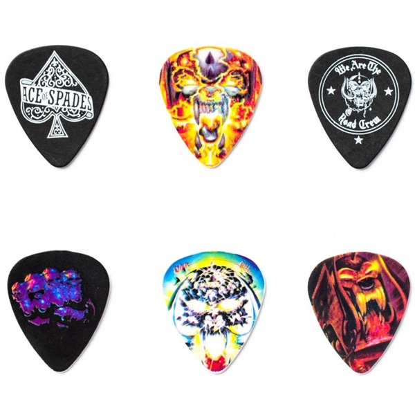 Dunlop (Jim Dunlop) Motorhead Album Art Picks MHPT03 ピックケースセット [ピック6枚入り] 画像1