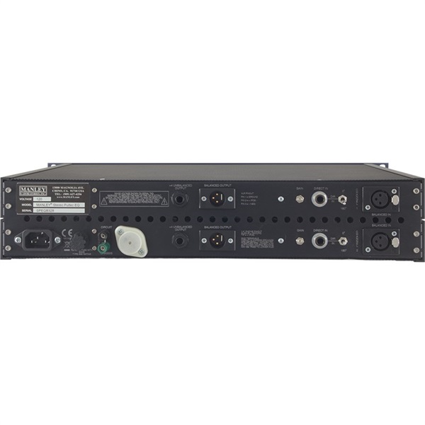MANLEY STEREO PULTEC EQP-1A 【国内正規品】【受注発注品・納期1ヶ月程】 画像1