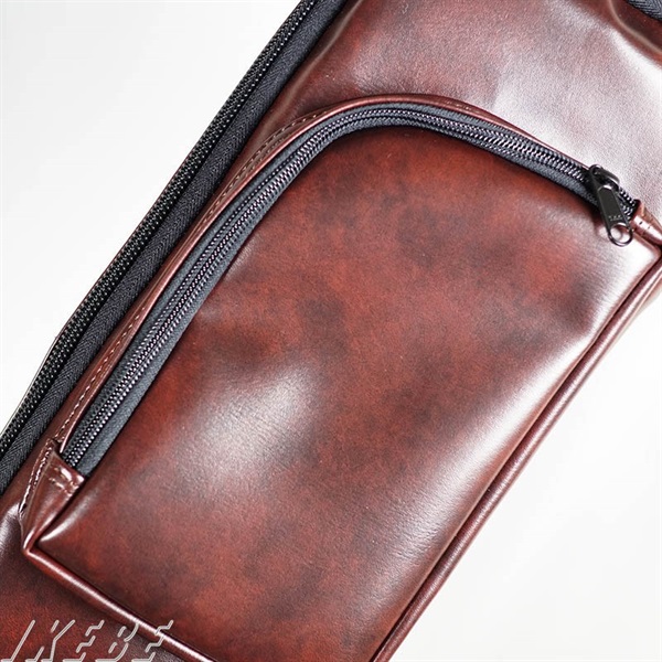 NAZCA 【受注生産品】 IKEBE ORDER Protect Case for Semi-Acoustic Guitar BROWN LEATHER [セミアコ用] 画像2
