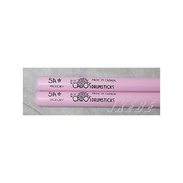 LOS CABOS LCD5APINK [White Hickory 5A] 【Think Pink -Drummers Supporting Breast Cancer Research】 画像2
