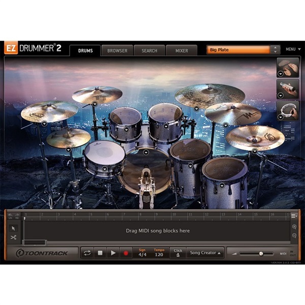 TOONTRACK EZX ROCK SOLID(オンライン納品)(2時間以内に納品) 画像1