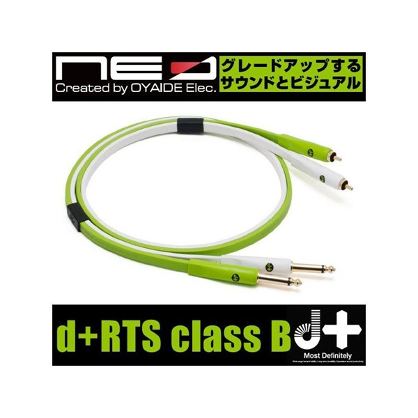 Oyaide d+RTS class B　( 1/4Phone - RCA )【2.0m】 画像1