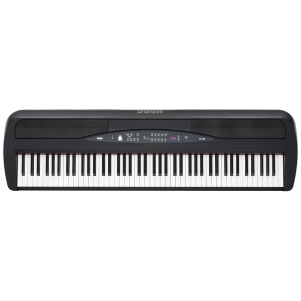 KORG SP-280BK 【ブラック】 専用スタンド ダンパーペダル付
