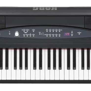KORG 黒 電子ピアノ ACアダプター付き 鍵盤楽器