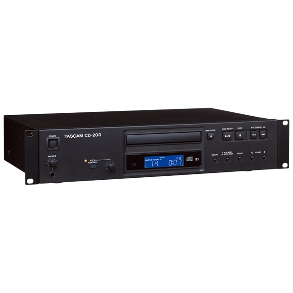 値下！　tascam cd-200i　CDプレーヤー　2Uラック セット TASCAM CD-200 CDプレーヤー 【2022年製】新品専用ラック付 - メルカリ