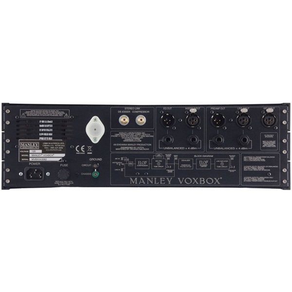 MANLEY VOXBOX(真空管チャンネルストリップ)(国内正規品・納期別途ご案内)(マンレイ) 画像1