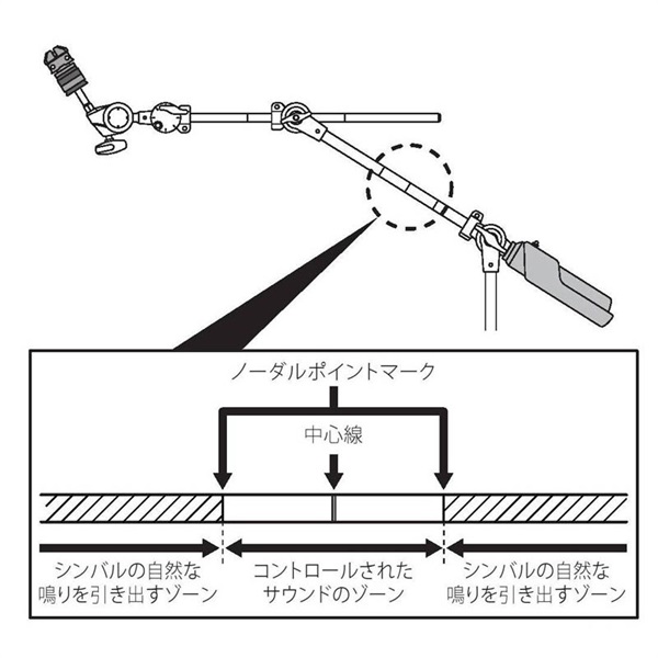 Pearl BC-2030 [Boom Cymbal Stand] 画像4