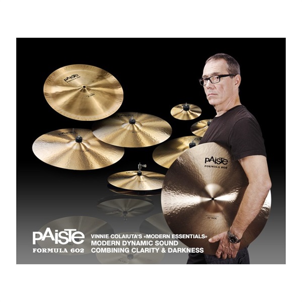 注目 PAISTE Formula 602 China 18" 器材 |