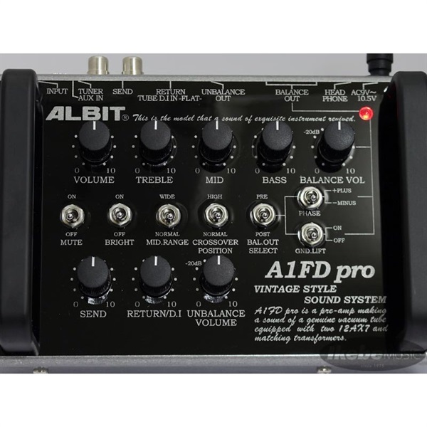 ALBIT A1FD pro Hand-made Tube preamp / D.I.【お取り寄せ商品 ...