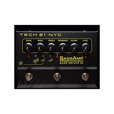TECH21 SANSAMP PROGRAMMABLE BASS DRIVER DI 【正規輸入品】 画像1