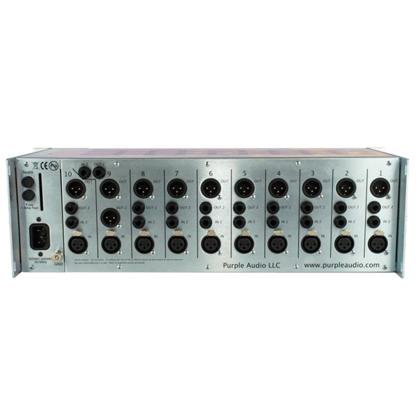 Purple audio Sweet Ten (API500シリーズ) 【API500互換ラック 10スロット・電源フレーム】 【国内正規品】 画像3