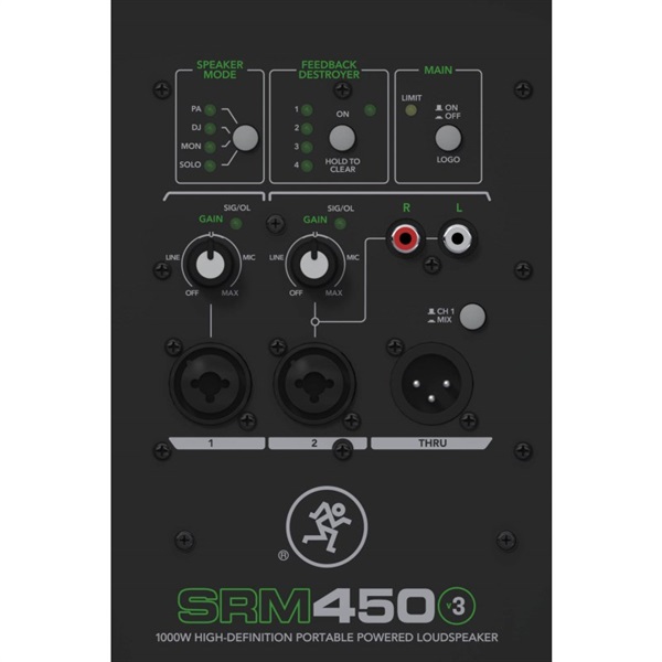 MACKIE 【創業50周年大決算SALE】 SRM450v3 【パワードスピーカー】(マッキー) 画像4