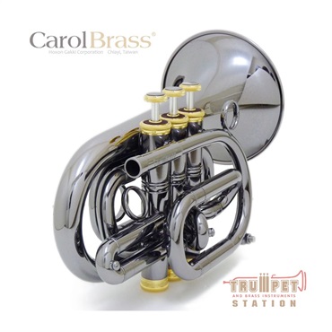 CAROL BRASS キャロルブラス / N3000 BLK 【Bb ポケット トランペット 】【調整後出荷】 画像3