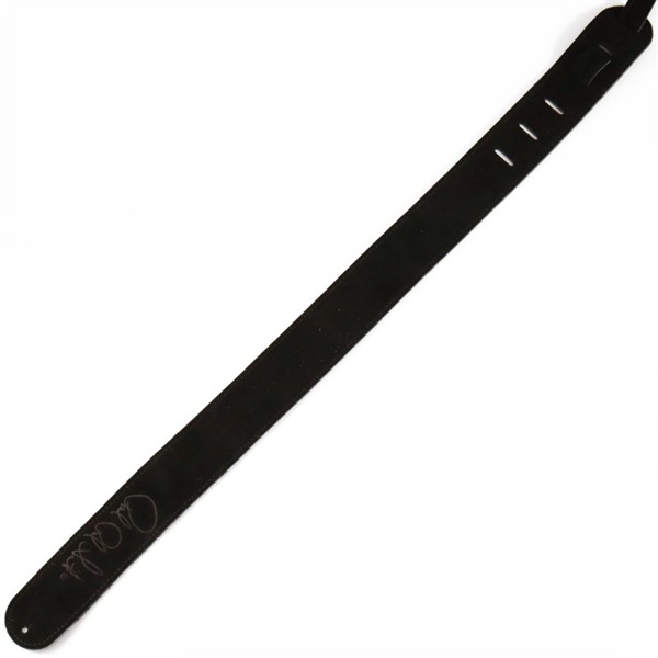 P.R.S. Suede Guitar Strap (Black) 画像1