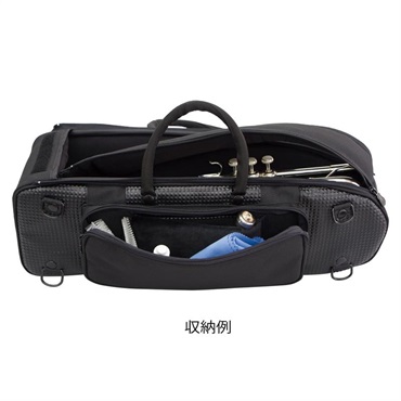 美品 GL CASES CAROL BRASSトランペットハードケース ブラック