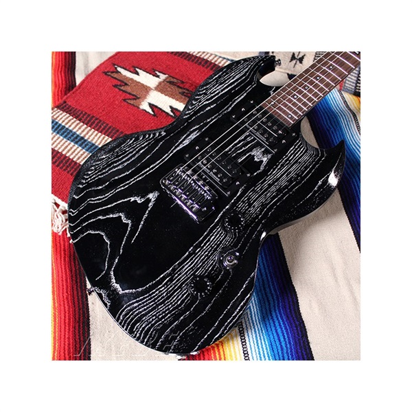 ESP D-KV (Black In White) [DIR EN GREY 薫 Model] 【受注生産品