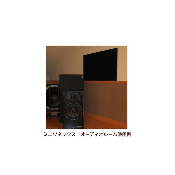 MINI-SONEX 東京防音ミニソネックスSN-3045 （黒／大 600×900×24
