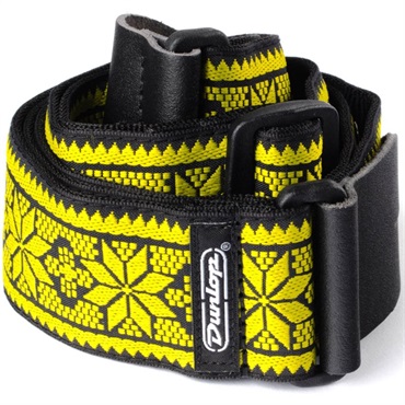Dunlop (Jim Dunlop) Jacquard Straps Fillmore Yellow D67-02YE 画像1