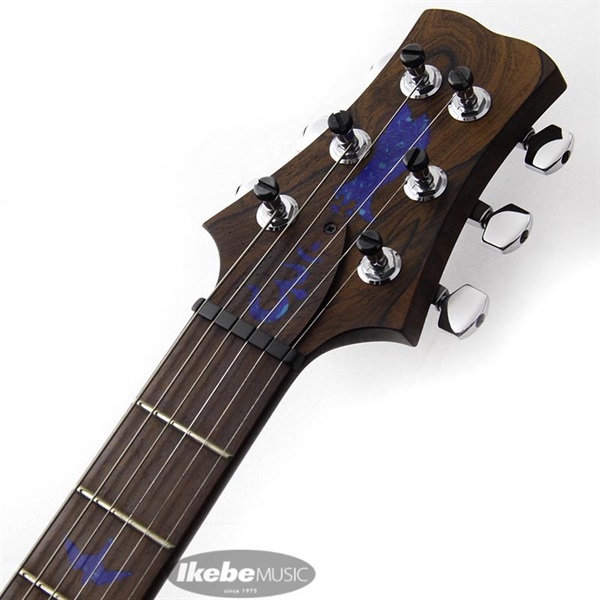 P.R.S. Employee Guitar SANTANA II Curly Walnut 画像9