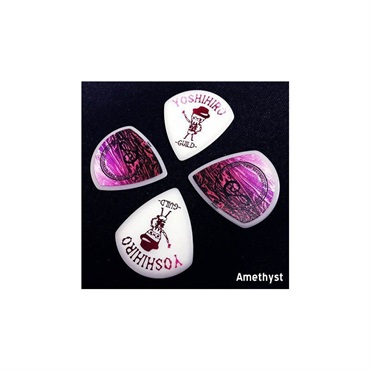 Sago New Material Guitars ギターピック ギルドYOSHIHIRO (Amethyst/1.0mm) 画像1