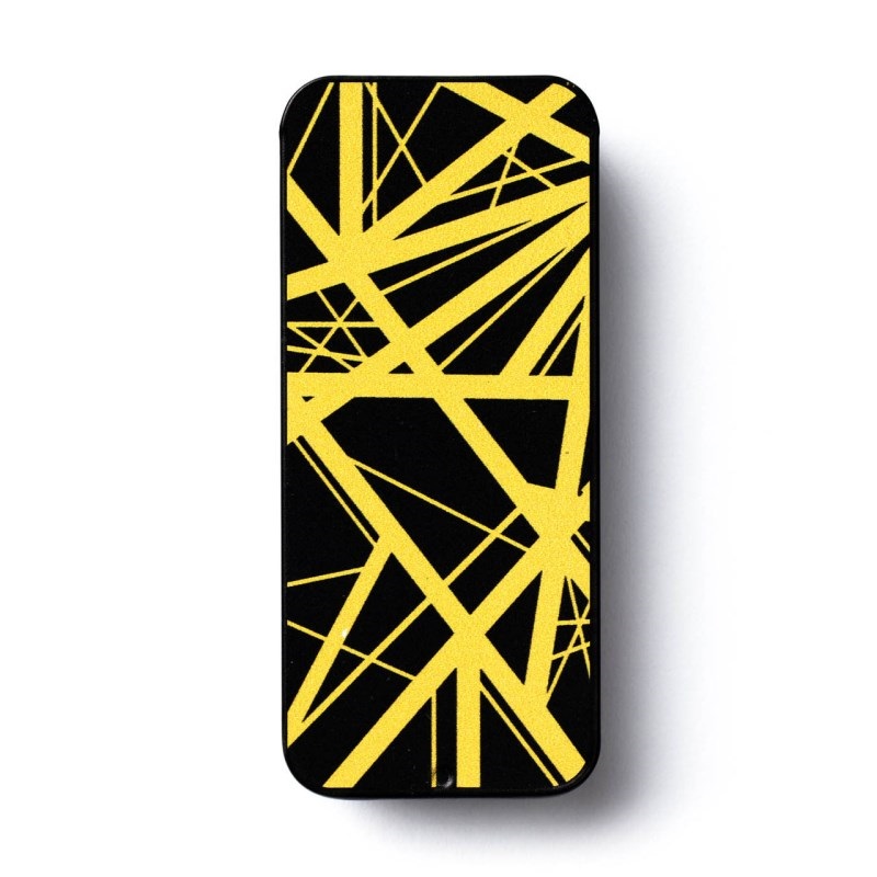 Dunlop (Jim Dunlop) 【創業50周年大決算SALE】 EDDIE VAN HALEN GUITAR PICK & TINS (EVHPT04 Black With Yellow Stripe) 画像2
