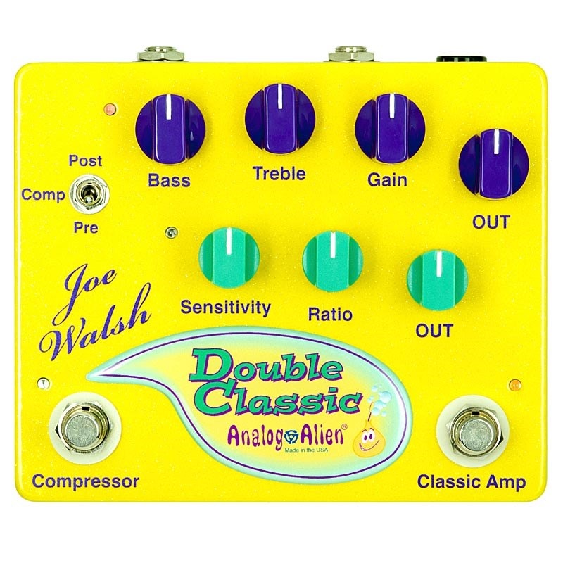 Analog Alien Joe Walsh Double Classic （アナログ エイリアン コンプレッサー オーバードライブ） 画像1