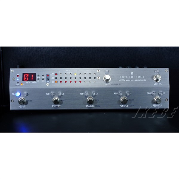 Free The Tone ARC-53M AUDIO ROUTING CONTROLLER 【SILVER COLOR