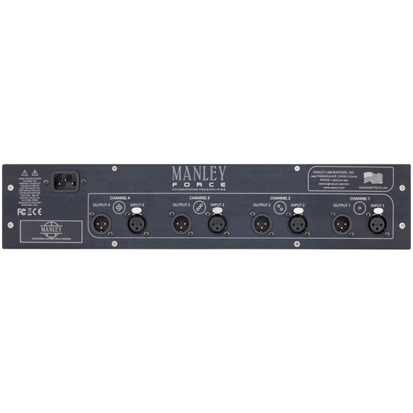 MANLEY FORCE(4ch TubeMicPre)(国内正規品・納期別途ご案内)(マンレイ) 画像2