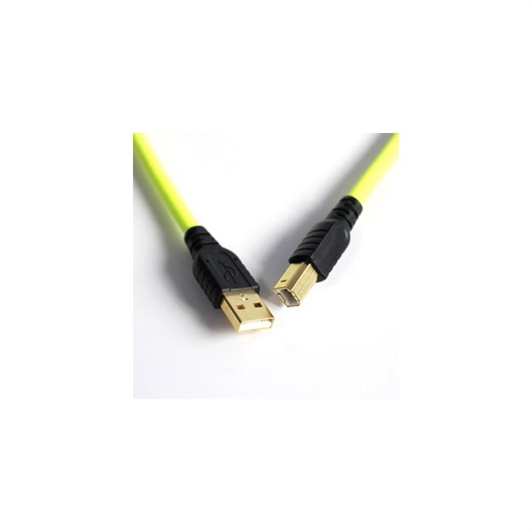 EXFORM PREMIUM USB CABLE for DJs 2.0m 【DJUSB-2M-YLW】 画像2