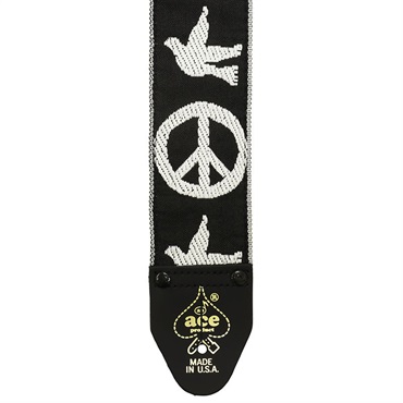 D'andrea Ace Guitar Straps ACE-6 (Peace-Dove) 画像1