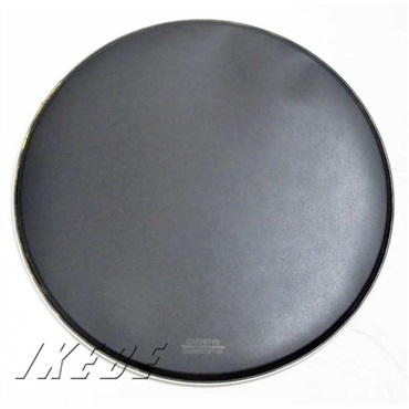 DRUMMERS TOP TEAM Drummers Top Team x ASPR バスドラムフロントヘッド（22インチ：ブラック・リングミュート無し）[DTTBD22-BK] 画像1