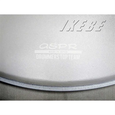 DRUMMERS TOP TEAM Drummers Top Team x ASPR バスドラムフロントヘッド（22インチ：ホワイト・リングミュート無し）[DTTBD22-WH] 画像1