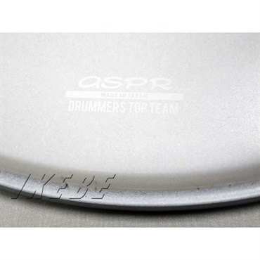 DRUMMERS TOP TEAM Drummers Top Team x ASPR バスドラムフロントヘッド（22インチ：ホワイト・リングミュート有り）[DTTBD22R-WH] 画像1