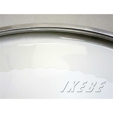 DRUMMERS TOP TEAM Drummers Top Team x ASPR バスドラムフロントヘッド（22インチ：ホワイト・リングミュート有り）[DTTBD22R-WH] 画像2