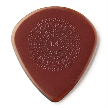 Dunlop (Jim Dunlop) Primetone Sculpted Plectra PICK With Grip (1.4mm) [Jazz III 518P140] ×3枚セット 画像1