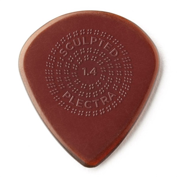 Dunlop (Jim Dunlop) Primetone Sculpted Plectra PICK With Grip (1.4mm) [Jazz III 518P140] ×3枚セット 画像1