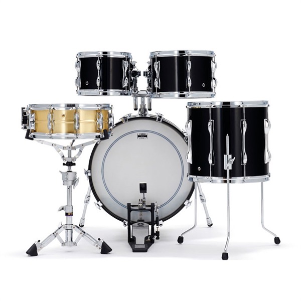 YAMAHA Recording Custom 4pc Drum Set [RBP4F3SOB + RBB2016SOB] 【SOB:ソリッドブラック】 【お取り寄せ品】※受注停止中 画像1