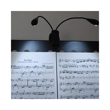 キョーリツ 【クリスマスセール】 KML-02/BK 譜面台用クリップ式LEDライト 画像5