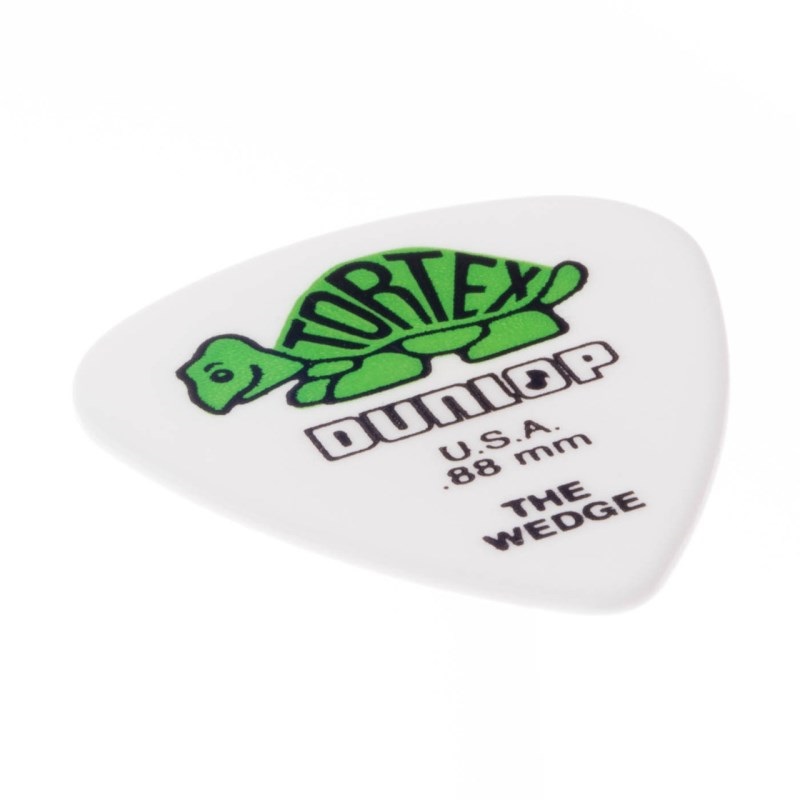 Dunlop (Jim Dunlop) 424 TORTEX WEDGE (0.88mm/グリーン) 画像1