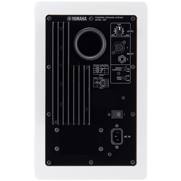 YAMAHA HS7W (1本)(ヤマハ・モニタースピーカー定番モデル)(ホワイト) 画像1
