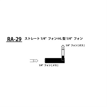 Tech 【夏のボーナスセール】RA-29 [TSフォンジャックメス-TSフォンジャックオスL字型リレー] 画像2
