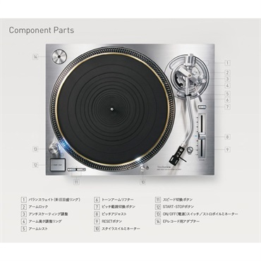 Technics SL-1200G-S 【ご購入方法 / 納期につきましてはお問い合わせください】 画像6