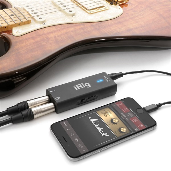 IK Multimedia iRig HD 2(24bit96kHzモバイルインターフェース