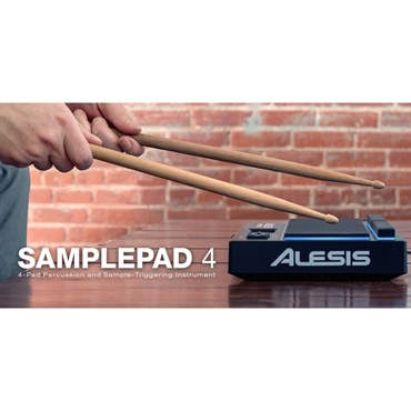 ALESIS SamplePad 4 [AL-EDR-058 / 4-Pad Professional　Drumpad] 画像6