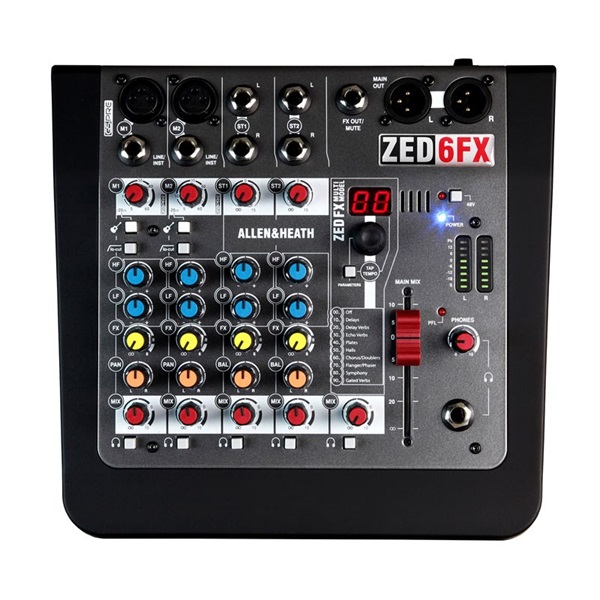 ALLEN&HEATH ZED-6FX ｜イケベ楽器店