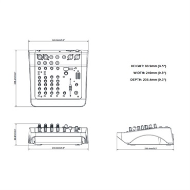 ALLEN&HEATH ZED-6FX 画像8