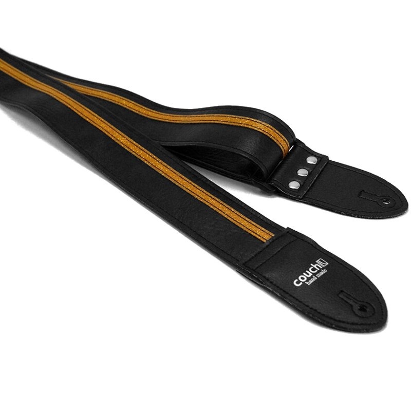 Couch Guitar Strap Racer X Black/Gold 画像2